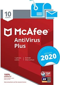 McAfee Antivirus Plus 2017, 10 User, PKC (multilingual) (PC)