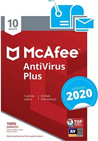 McAfee Antivirus Plus 2017, 10 User, PKC (multilingual) (PC)