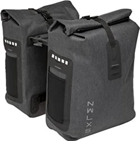 New Looxs Varo Double Pannier Racktime Gepäcktasche grau