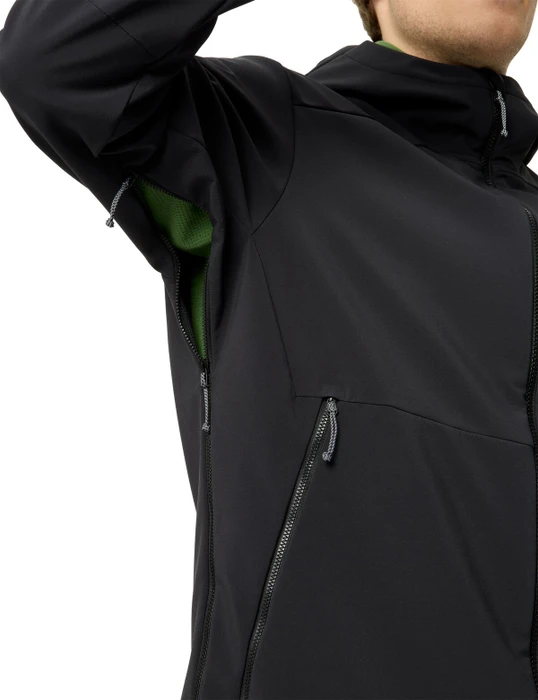 Vaude Roccia III Softshell Funktionsjacke schwarz (Herren)
