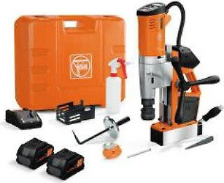 Fein AKBU 35 PMQW AS Akku-Magnetkernbohrmaschine inkl. Koffer + 2 Akkus 8.0Ah