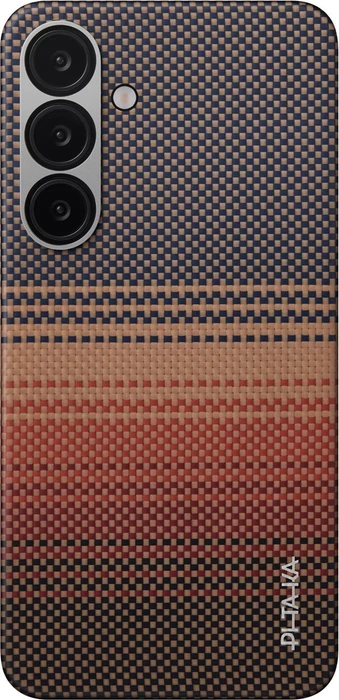 Pitaka Tactile Woven Case für Samsung Galaxy S25+ Sunrise