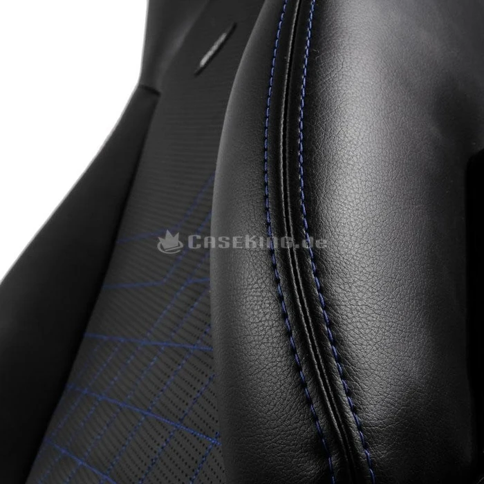 noblechairs Icon Gamingstuhl, schwarz/blau