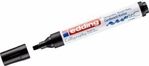 edding 1455 Kalligrafiestift schwarz, 10er-Pack