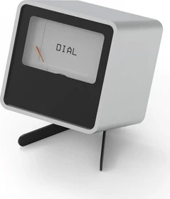 Streacom VU1 Dynamic Analogue Dials, Zeigermessgerät, Dial, silber, 1.5"