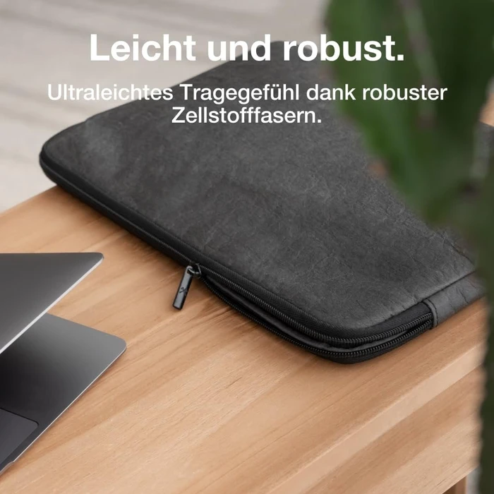 Woodcessories Eco Sleeve 13" Laptophülle, schwarz