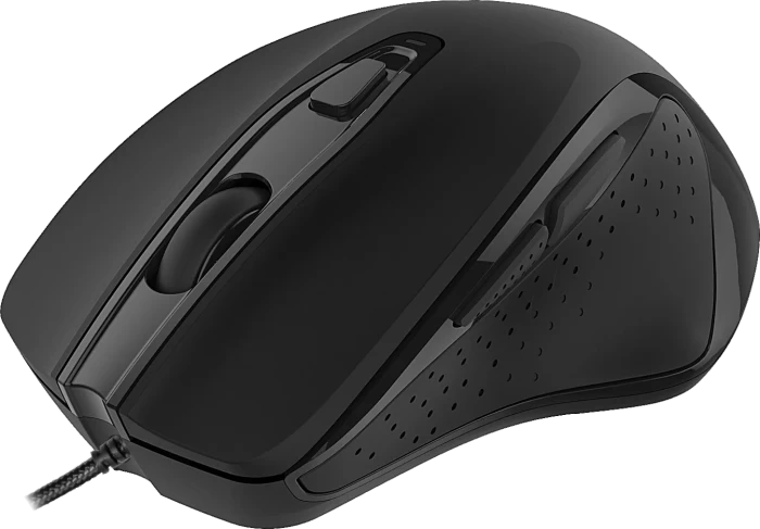 Deltaco Office Wired Silent Mouse schwarz, USB
