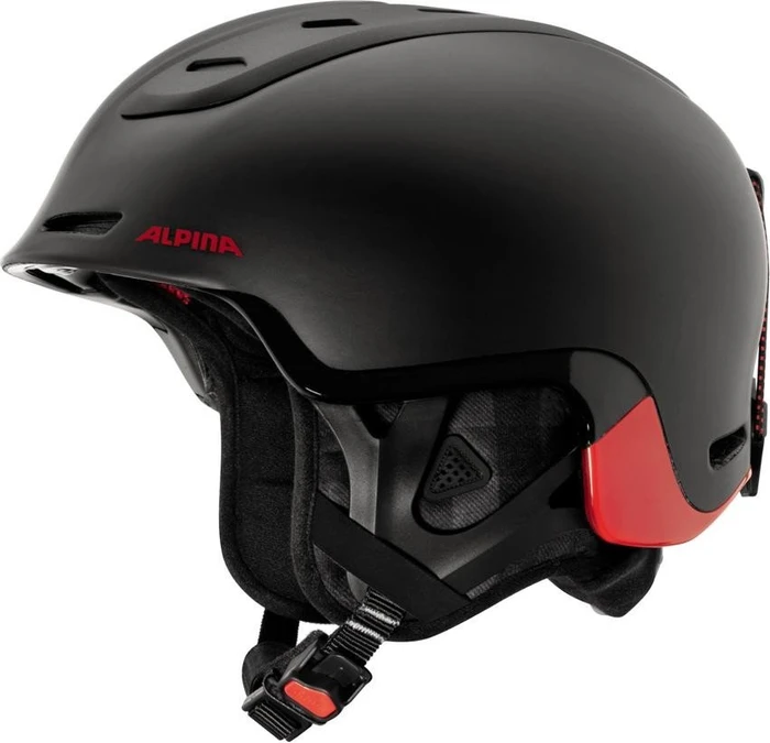 Alpina Spine Helm black/lumberjack matt