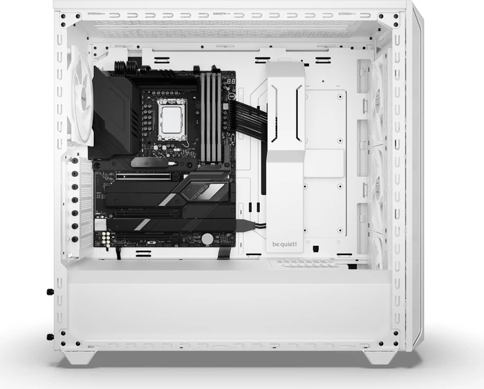 be quiet! Shadow Base 800 FX White, weiß, Glasfenster, schallgedämmt