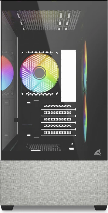 Sharkoon MK7 ARGB Black, Glasfenster
