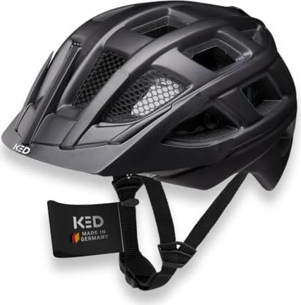 KED Kailu Kinderhelm schwarz matt
