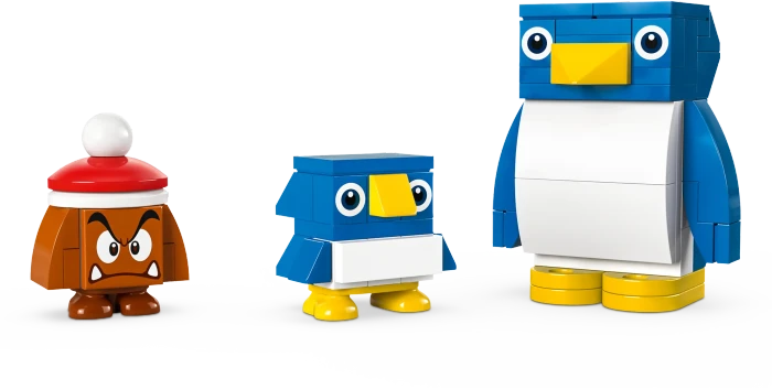 LEGO Super Mario - Schneeabenteuer mit Familie Pinguin Erweiterungsset