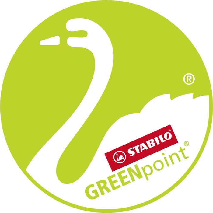STABILO GREENpoint sortiert, 4er-Set, Kunststoffetui