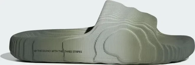 adidas Adilette 22 wonder silver/silver green/core black