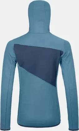 Ortovox Fleece Grid Hoody Funktionsjacke light blue (Damen)