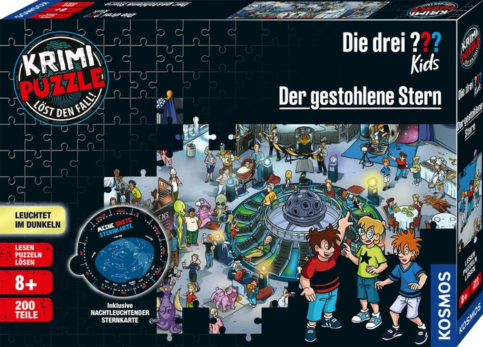 Kosmos Krimi Puzzle Die drei ??? Kids Der gestohlene Stern