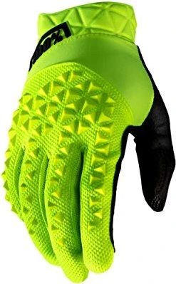 100% Geomatic Fahrradhandschuhe fluo yellow