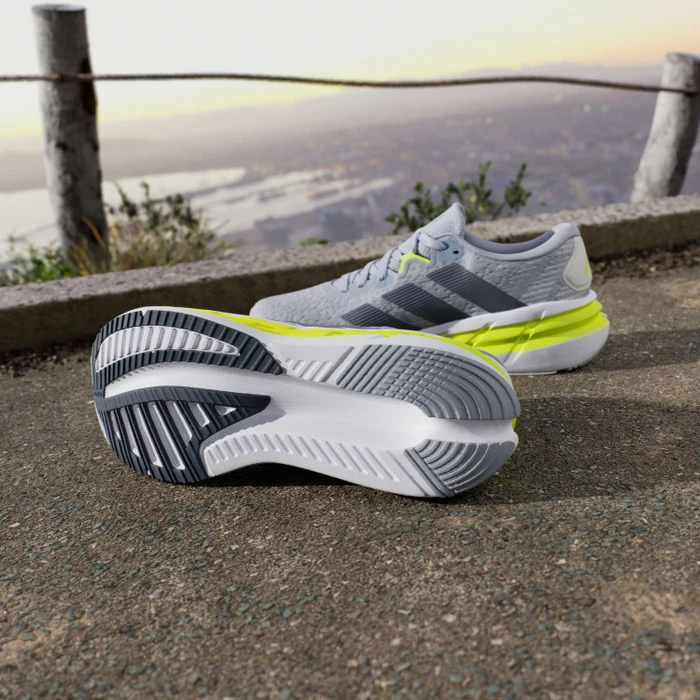 adidas Adistar 4 halo silver/onix/solar slime (Herren)