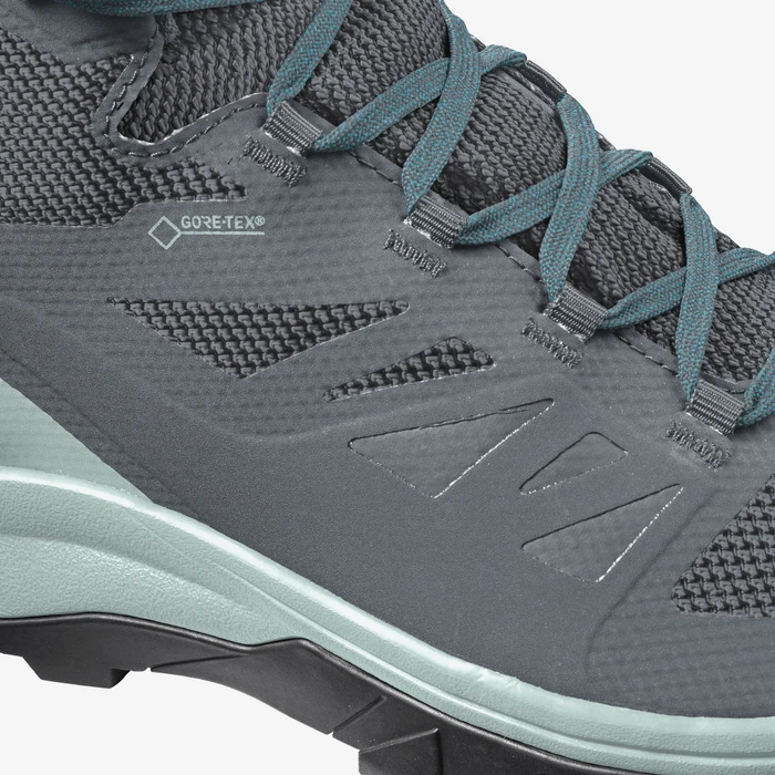 Salomon OUTline Mid GTX stormy weather/icy morn/bluebird (Damen)