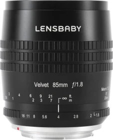Lensbaby Velvet 85mm 1.8 für Canon RF schwarz