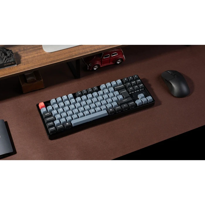 Keychron K8 Pro, TKL, PBT, schwarz, LEDs RGB, hot-swap, Gateron G Pro RED, USB/Bluetooth, DE