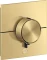 Hansgrohe Axor ShowerSelect ID eckig Thermostat für 1 Verbraucher und einen zusätzlichen Abgang brushed gold optic Vorschaubild