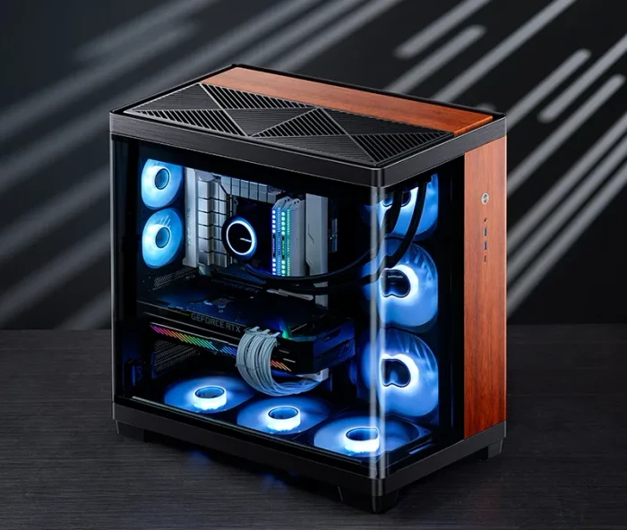 Jonsbo TK-4 Wood, Glasfenster