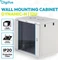 Digitus Dynamic-N Serie 19" Wandgehäuse 12HE, unmontiert, Sicherheitsglastür, IP2X, RAL 7035, 450mm tief Vorschaubild