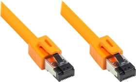 Good Connections RNS Patchkabel, Cat8.1, S/FTP, RJ-45/RJ-45, 7.5m, orange
