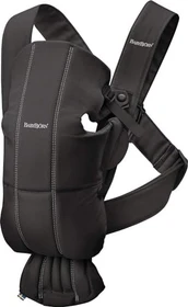 BabyBjörn Mini Babytrage gewebt schwarz