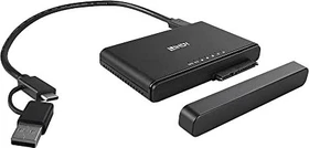Lindy USB auf M.2/NVMe und SATA Docking & Clone Station, USB-C 3.1 [Buchse] (43359)