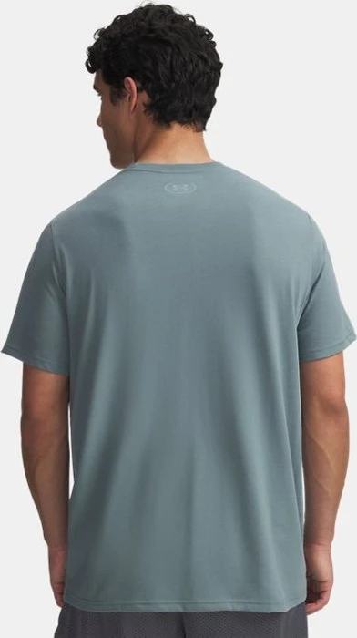 Under Armour Logo Funktionsshirt kurzarm jasper blue/serpentine (Herren)