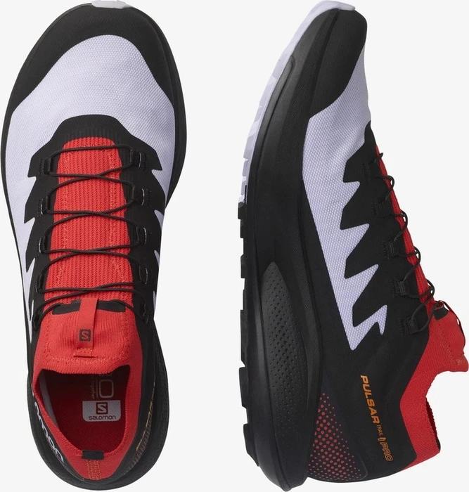 Salomon Pulsar Trail Pro purple heather/poppy red/black (Herren)