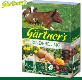 Gärtner's Rinderdung Dünger, 4.5kg