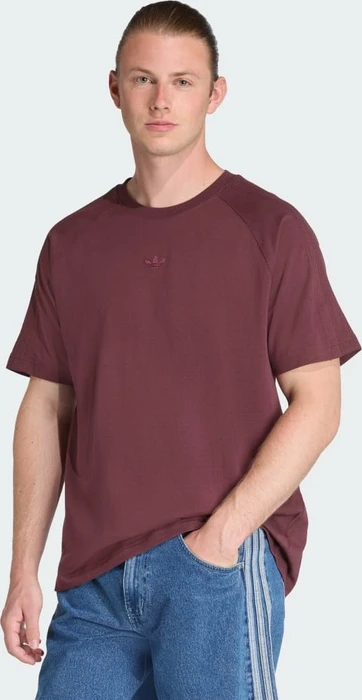 adidas Premium Essentials T-Shirt kurzarm aurora ruby (Herren)