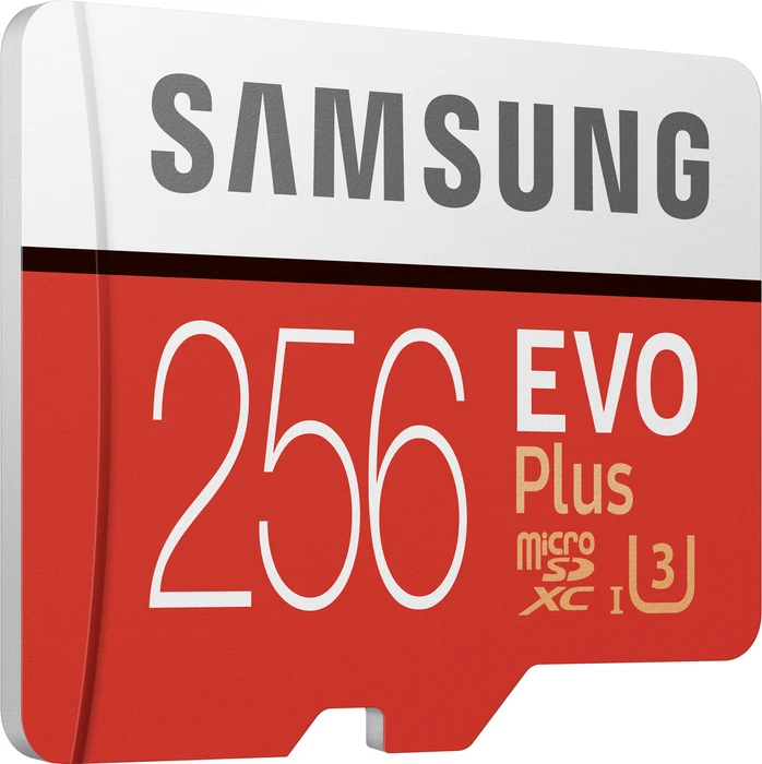 Samsung EVO Plus R100/W90 256GB Kit, UHS-I U3, Class 10