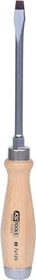 KS Tools ERGOTORQUE WOODmax Schlitz Schraubendreher, 7x125mm