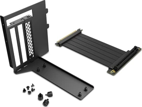 Sharkoon VGCK Vertical Graphics Card Kit 4.0, für Rebel C, gewinkelt, PCIe 4.0, 150mm, schwarz