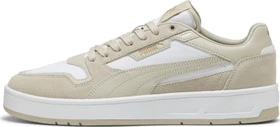 Puma Court Classic Street Suede puma white/desert dust/puma gold