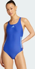 adidas 3-Streifen C-Back Badeanzug semi lucid blue/blue fusion (Damen)