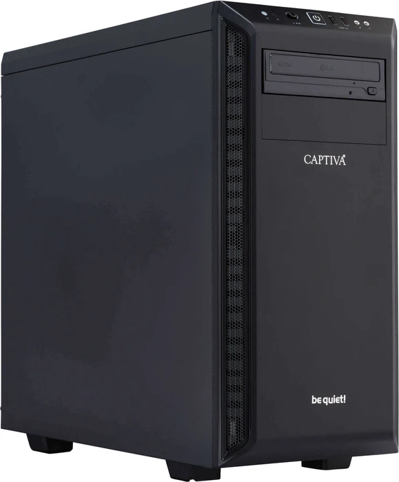 Captiva Gaming PC, Core i5-8600K, 16GB RAM, 120GB SSD, 1TB HDD, GeForce RTX 2080