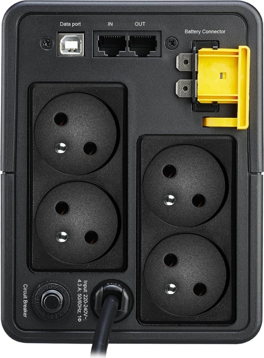 APC Back-UPS, 950VA, 4x Typ-E, USB, FR