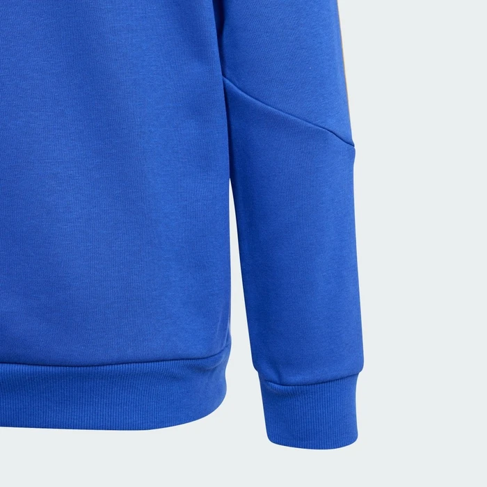 adidas Pitch 2 Street Messi Hoodie semi lucid blue/white (Junior)