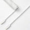 Keychron Coiled Aviator Cable, Tastaturkabel (Spiral-Textilkabel), 1.36m, weiß Vorschaubild