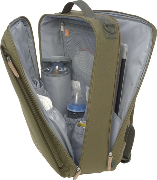 Lässig Tidy Talent Backpack Wickelrucksack oliv