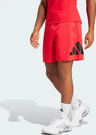 adidas Train Essentials Logo Training Trainingshose kurz pure ruby/black (Herren)