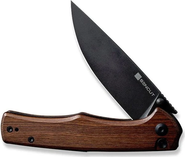 Sencut Neches Taschenmesser green micarta/satin finished