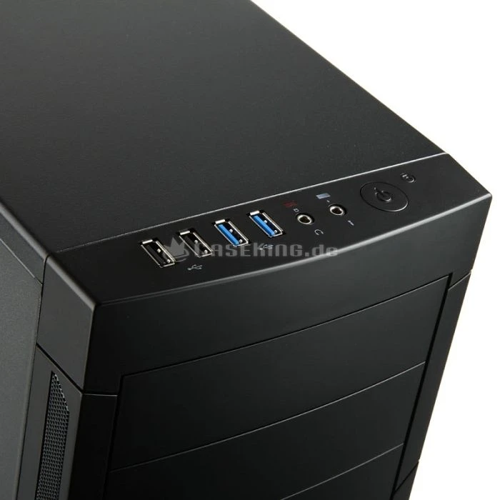 BitFenix Outlaw USB 3.0 schwarz, schallgedämmt
