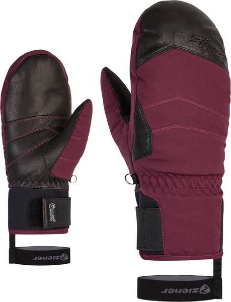 Ziener Kalea AS AW Mitten Skihandschuhe velvet red (Damen)