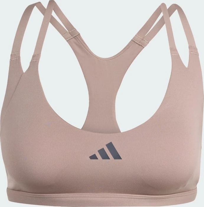 adidas Aeroimpact Luxe Training Light-Support Sport-BH chalky brown (Damen)